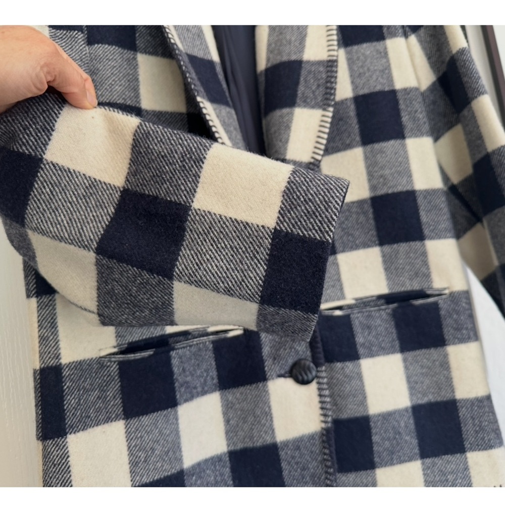 Vintage Pendleton Virgin Wool Buffalo Plaid Blazer. Size:10. Excellent condition - Picture 5 of 12